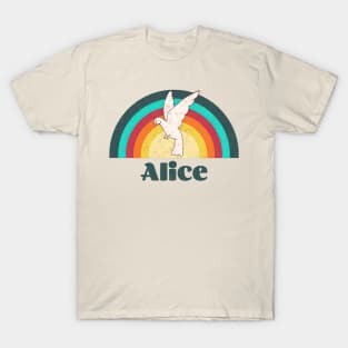 Alice - Vintage Faded Style T-Shirt